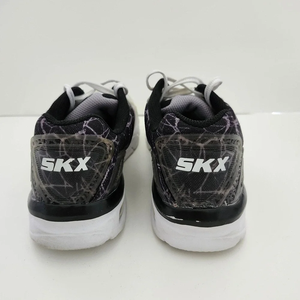 Skechers Advantage Running Shoes Purple Ombre Geometric Athletic Womens 7.5